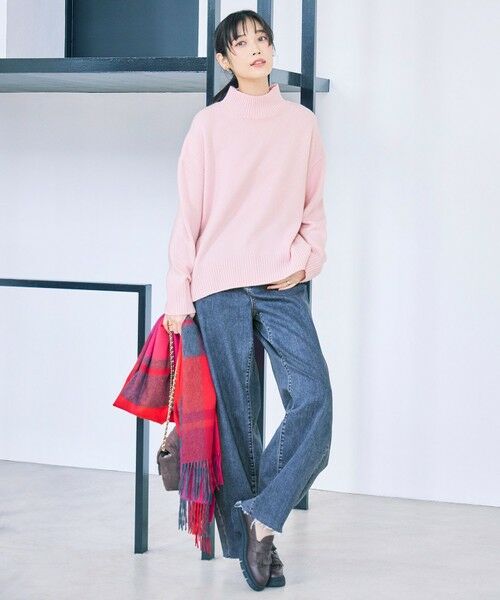 UNFILO / アンフィーロ ニット・セーター | カシミヤブレンド ハイネックニット | 詳細17