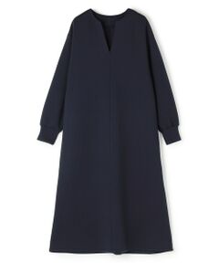 UNFILO / アンフィーロ ロング・マキシ丈ワンピース | BEAUTY FORM JERSEY キーネックワンピース