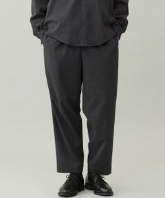 【OCEANS 雑誌・web・YouTube 掲載】FLANNEL TOUCH 機能美パンツ ワイド