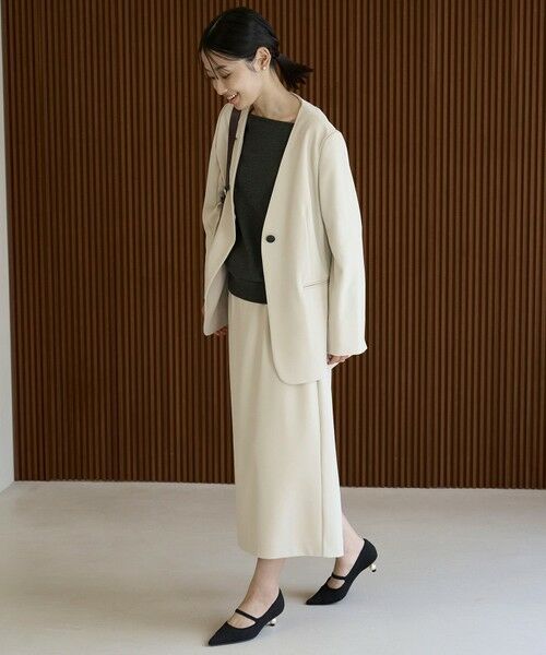 UNFILO / アンフィーロ ミニ・ひざ丈スカート | BEAUTY MOVE Iラインスカート | 詳細1