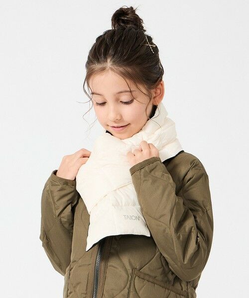 UNFILO / アンフィーロ マフラー・ショール・スヌード・ストール | TAION ベーシック ダウンスカーフ(UNISEX) | 詳細1