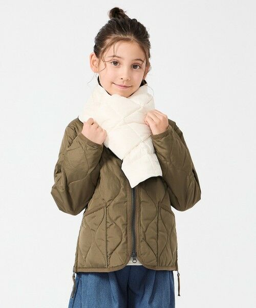 UNFILO / アンフィーロ マフラー・ショール・スヌード・ストール | TAION ベーシック ダウンスカーフ(UNISEX) | 詳細2