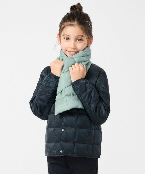 UNFILO / アンフィーロ マフラー・ショール・スヌード・ストール | TAION ベーシック ダウンスカーフ(UNISEX) | 詳細12