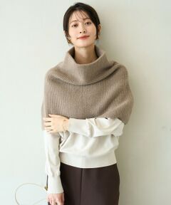 UNFILO / アンフィーロ マフラー・ショール・スヌード・ストール | 【WEB/一部店舗限定】ふわふわニット ケープスヌード