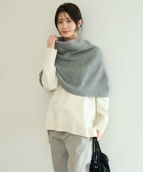 UNFILO / アンフィーロ マフラー・ショール・スヌード・ストール | 【WEB/一部店舗限定】ふわふわニット ケープスヌード | 詳細4