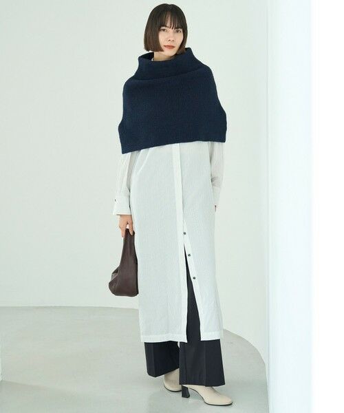 UNFILO / アンフィーロ マフラー・ショール・スヌード・ストール | 【WEB/一部店舗限定】ふわふわニット ケープスヌード | 詳細17