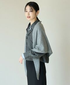 UNFILO / アンフィーロ マフラー・ショール・スヌード・ストール | 【WEB/一部店舗限定】ふわふわニット 三角ストール