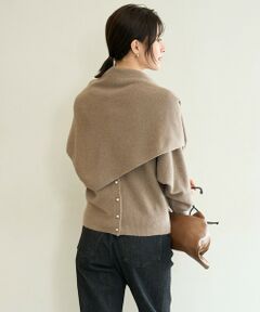 UNFILO / アンフィーロ マフラー・ショール・スヌード・ストール | 【WEB/一部店舗限定】ふわふわニット 三角ストール