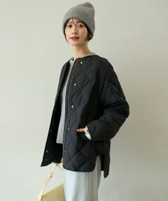 UNFILO / アンフィーロ ダウンジャケット・ベスト | 【自宅で洗濯OK / 軽量で暖かい】TAIONコラボ キルティングブルゾン