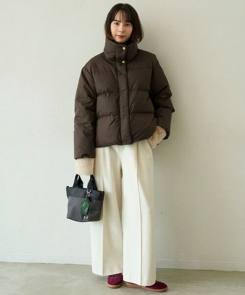 UNFILO / アンフィーロ ダウンジャケット・ベスト | 【VERY掲載 / 自宅で洗濯OK / 軽量で暖かい】TAIONコラボ ショートダウン | 詳細7