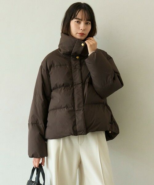 UNFILO / アンフィーロ ダウンジャケット・ベスト | 【VERY掲載 / 自宅で洗濯OK / 軽量で暖かい】TAIONコラボ ショートダウン | 詳細8