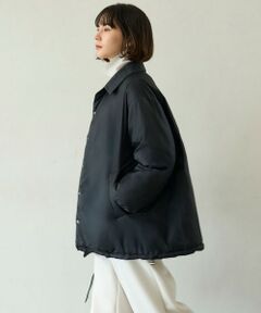 UNFILO / アンフィーロ ダウンジャケット・ベスト | 【自宅で洗濯OK / ファー襟取り外し可能】TAIONコラボ ボア襟 リバーシブルダウン