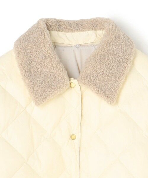 UNFILO / アンフィーロ ダウンジャケット・ベスト | 【自宅で洗濯OK / ファー襟取り外し可能】TAIONコラボ ボア襟 リバーシブルダウン | 詳細10