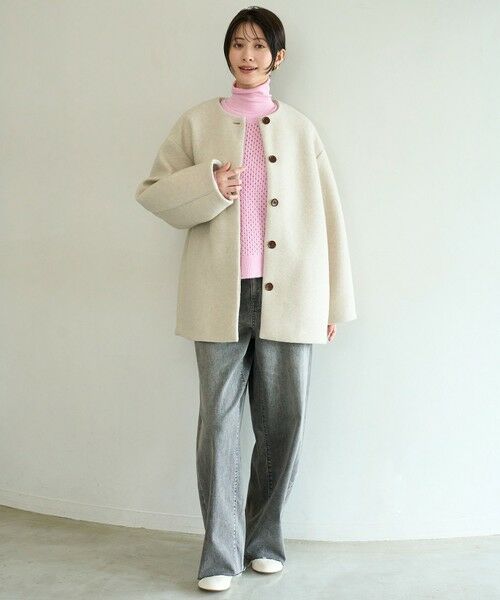 UNFILO / アンフィーロ その他アウター | ボンディング フォルムコート | 詳細1