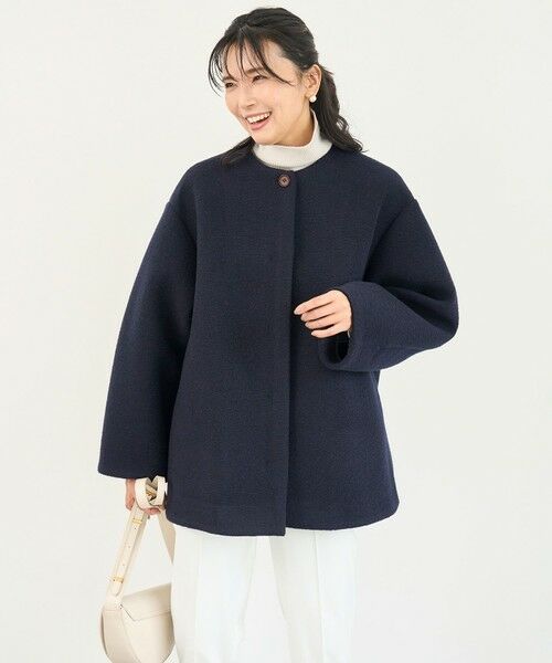 UNFILO / アンフィーロ その他アウター | ボンディング フォルムコート | 詳細6