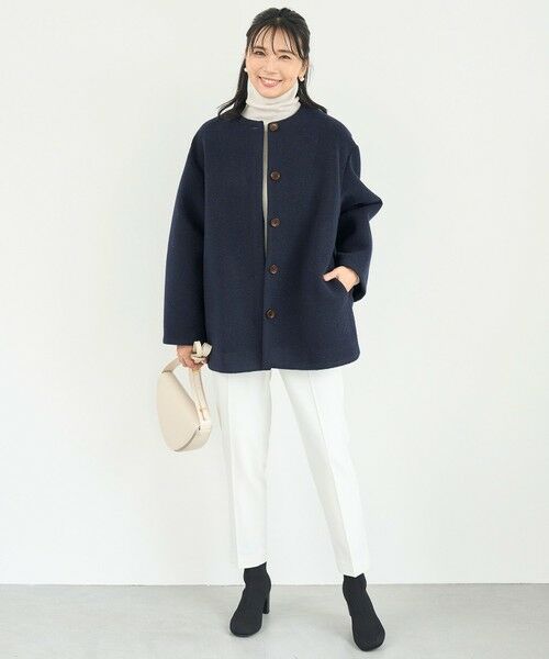 UNFILO / アンフィーロ その他アウター | ボンディング フォルムコート | 詳細7