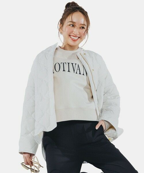 UNFILO / アンフィーロ ダウンジャケット・ベスト | 【自宅で洗濯OK / 軽量で暖かい】TAIONコラボ キルティングブルゾン | 詳細2