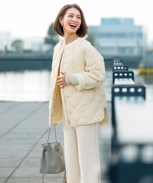 UNFILO / アンフィーロ ダウンジャケット・ベスト | 【自宅で洗濯OK / 軽量で暖かい】TAIONコラボ キルティングブルゾン | 詳細5