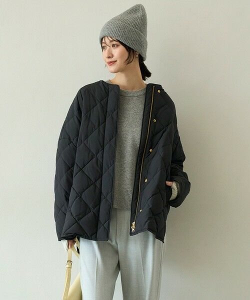 UNFILO / アンフィーロ ダウンジャケット・ベスト | 【自宅で洗濯OK / 軽量で暖かい】TAIONコラボ キルティングブルゾン | 詳細18