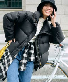 UNFILO / アンフィーロ ダウンジャケット・ベスト | 【VERY掲載 / 自宅で洗濯OK / 軽量で暖かい】TAIONコラボ ショートダウン