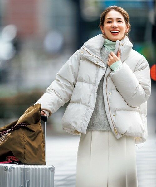 UNFILO / アンフィーロ ダウンジャケット・ベスト | 【VERY掲載 / 自宅で洗濯OK / 軽量で暖かい】TAIONコラボ ショートダウン | 詳細1