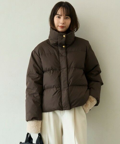 UNFILO / アンフィーロ ダウンジャケット・ベスト | 【VERY掲載 / 自宅で洗濯OK / 軽量で暖かい】TAIONコラボ ショートダウン | 詳細5