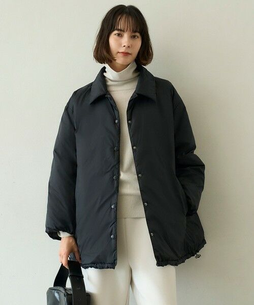 UNFILO / アンフィーロ ダウンジャケット・ベスト | 【自宅で洗濯OK / ファー襟取り外し可能】TAIONコラボ ボア襟 リバーシブルダウン | 詳細30