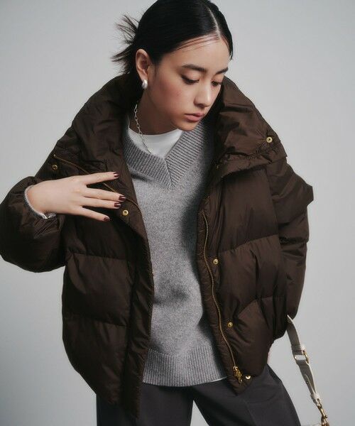 UNFILO / アンフィーロ ニット・セーター | 【野呂佳代さん着用】カシミヤブレンド Vネックニット | 詳細6