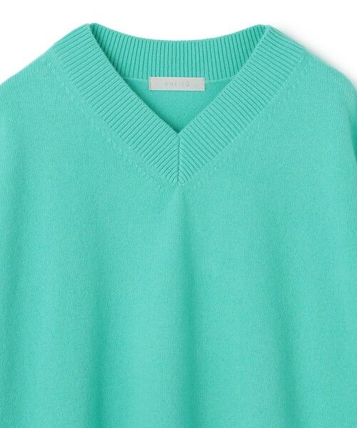 UNFILO / アンフィーロ ニット・セーター | 【野呂佳代さん着用】カシミヤブレンド Vネックニット | 詳細11