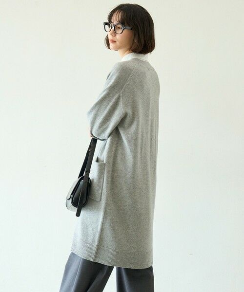 UNFILO / アンフィーロ カーディガン・ボレロ | 【WEB限定】カシミヤブレンド ロングカーディガン | 詳細14