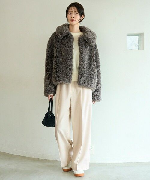 UNFILO / アンフィーロ ニット・セーター | カシミヤブレンド クルーネックニット | 詳細3