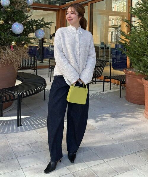 UNFILO / アンフィーロ カーディガン・ボレロ | 【STORY×UNFILO】シャギーニット カーディガン | 詳細4