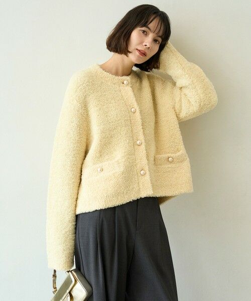 UNFILO / アンフィーロ カーディガン・ボレロ | 【STORY×UNFILO】シャギーニット カーディガン | 詳細3