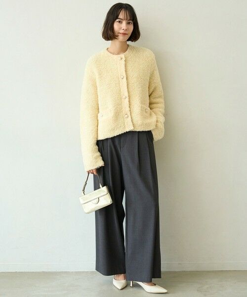 UNFILO / アンフィーロ カーディガン・ボレロ | 【STORY×UNFILO】シャギーニット カーディガン | 詳細5