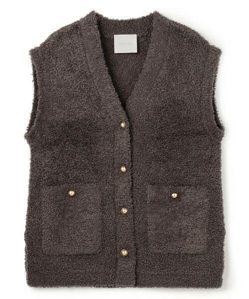 UNFILO / アンフィーロ ニット・セーター | 【STORY×UNFILO】シャギーニット ベスト | 詳細3