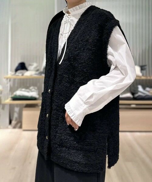 UNFILO / アンフィーロ ニット・セーター | 【STORY×UNFILO】シャギーニット ベスト | 詳細14