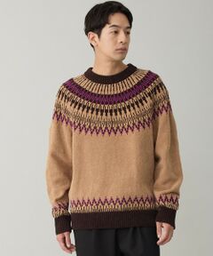 UNFILO / アンフィーロ ニット・セーター | ライトモール ノルディックニット