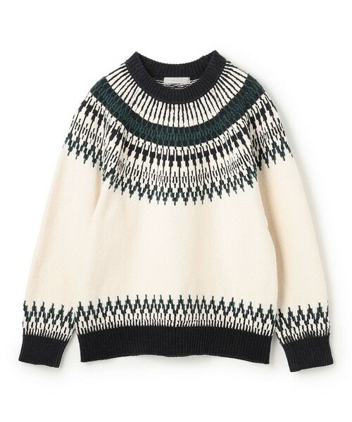 UNFILO / アンフィーロ ニット・セーター | ライトモール ノルディックニット | 詳細5