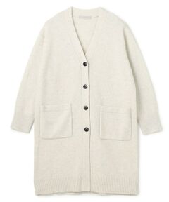 UNFILO / アンフィーロ カーディガン・ボレロ | 【WEB限定】カシミヤブレンド ロングカーディガン