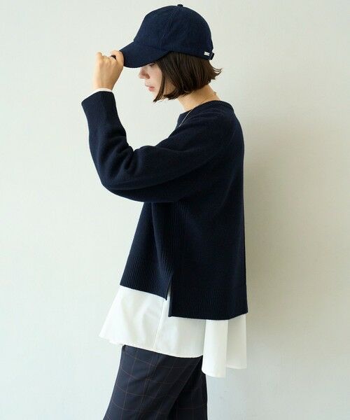 UNFILO / アンフィーロ ニット・セーター | カシミヤブレンド クルーネックニット | 詳細29