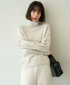 カシミヤビスコース ニットタートル