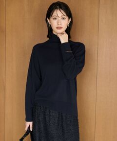 UNFILO / アンフィーロ ニット・セーター | カシミヤビスコース ニットタートル