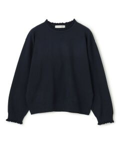 UNFILO / アンフィーロ ニット・セーター | フリルトリミング ニット