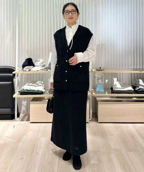 UNFILO / アンフィーロ ニット・セーター | 【STORY×UNFILO】シャギーニット ベスト | 詳細16