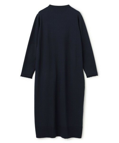 UNFILO / アンフィーロ ミニ丈・ひざ丈ワンピース | フリルトリミング ニットワンピース | 詳細1