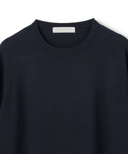 UNFILO / アンフィーロ ミニ丈・ひざ丈ワンピース | フリルトリミング ニットワンピース | 詳細2