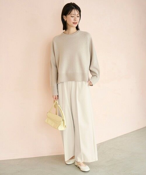 UNFILO / アンフィーロ その他パンツ | ブラッシュドジャージー ワイドパンツ | 詳細2