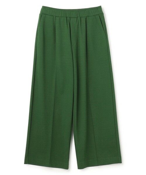 UNFILO / アンフィーロ その他パンツ | ブラッシュドジャージー ワイドパンツ(グリーン)
