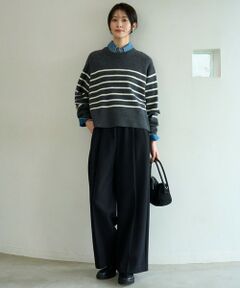 UNFILO / アンフィーロ その他パンツ | ブラッシュドジャージー ワイドパンツ