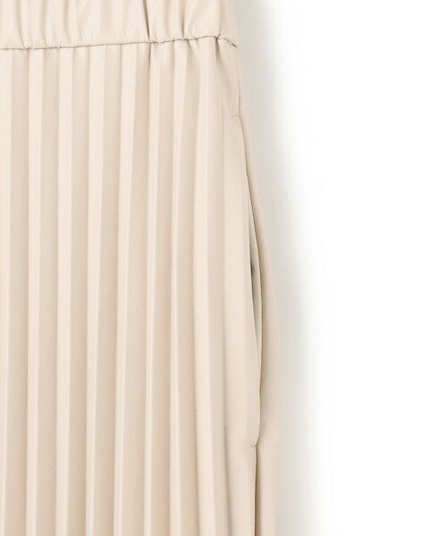 UNFILO / アンフィーロ ロング・マキシ丈スカート | 【野呂佳代さん着用】フェイクレザー プリーツスカート | 詳細8